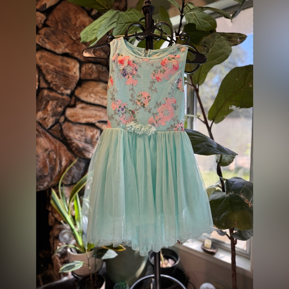 Adorable girls spring dress.
